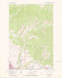 Download a high-resolution, GPS-compatible USGS topo map for Northeast Missoula, MT (1978 edition)