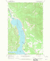 Download a high-resolution, GPS-compatible USGS topo map for Noxon Rapids Dam, MT (1970 edition)