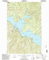 Download a high-resolution, GPS-compatible USGS topo map for Nyack SW, MT (1997 edition)
