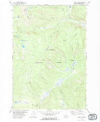 Download a high-resolution, GPS-compatible USGS topo map for Odell Lake, MT (1978 edition)