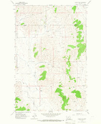 Download a high-resolution, GPS-compatible USGS topo map for Oliver Point, MT (1967 edition)