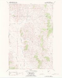 Download a high-resolution, GPS-compatible USGS topo map for Oliver Point, MT (1988 edition)