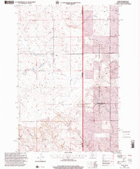 Download a high-resolution, GPS-compatible USGS topo map for Ollie, MT (2001 edition)