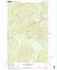 Download a high-resolution, GPS-compatible USGS topo map for Olson Peak, MT (1983 edition)