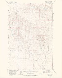 Download a high-resolution, GPS-compatible USGS topo map for Oswego NW, MT (1975 edition)