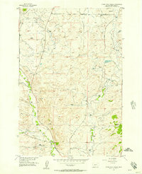 Download a high-resolution, GPS-compatible USGS topo map for Otter Creek School, MT (1957 edition)