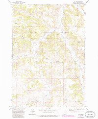 Download a high-resolution, GPS-compatible USGS topo map for Otter, MT (1986 edition)