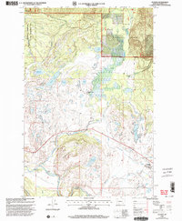 Download a high-resolution, GPS-compatible USGS topo map for Ovando, MT (2003 edition)
