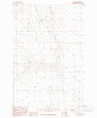 Download a high-resolution, GPS-compatible USGS topo map for Oxford, MT (1986 edition)