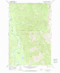 Download a high-resolution, GPS-compatible USGS topo map for Pagoda Mountain, MT (1973 edition)