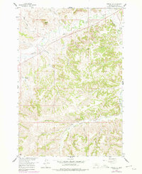 Download a high-resolution, GPS-compatible USGS topo map for Painted Hill, MT (1978 edition)