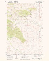 Download a high-resolution, GPS-compatible USGS topo map for Palisade Butte, MT (1979 edition)