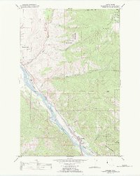 Download a high-resolution, GPS-compatible USGS topo map for Paradise, MT (1989 edition)