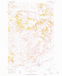 Download a high-resolution, GPS-compatible USGS topo map for Park City, MT (1958 edition)
