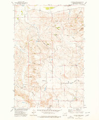 Download a high-resolution, GPS-compatible USGS topo map for Pasture Creek, MT (1977 edition)