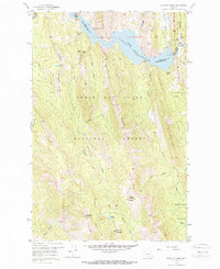 Download a high-resolution, GPS-compatible USGS topo map for Patricks Basin, MT (1966 edition)
