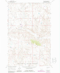 Download a high-resolution, GPS-compatible USGS topo map for Pea Ridge, MT (1987 edition)