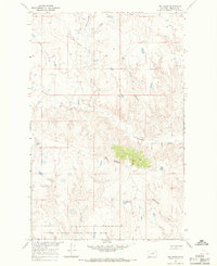 Download a high-resolution, GPS-compatible USGS topo map for Pea Ridge, MT (1970 edition)