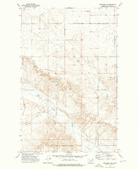 Download a high-resolution, GPS-compatible USGS topo map for Peerless 4 NW, MT (1978 edition)
