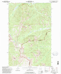 Download a high-resolution, GPS-compatible USGS topo map for Pentagon Mountain, MT (1997 edition)