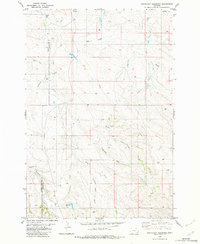 Download a high-resolution, GPS-compatible USGS topo map for Pentecost Reservoir, MT (1982 edition)
