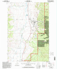 Download a high-resolution, GPS-compatible USGS topo map for Philipsburg, MT (1998 edition)