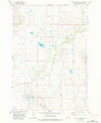 Download a high-resolution, GPS-compatible USGS topo map for Phillippi Reservoir, MT (1982 edition)