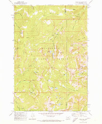 Download a high-resolution, GPS-compatible USGS topo map for Pikes Peak, MT (1973 edition)