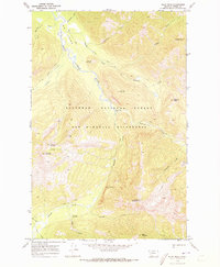 Download a high-resolution, GPS-compatible USGS topo map for Pilot Peak, MT (1973 edition)