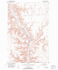 Download a high-resolution, GPS-compatible USGS topo map for Pilot Rock, MT (1955 edition)