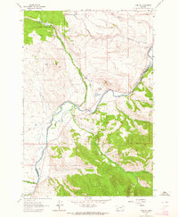Download a high-resolution, GPS-compatible USGS topo map for Pine Hill, MT (1964 edition)