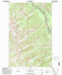 Download a high-resolution, GPS-compatible USGS topo map for Pinnacle, MT (1997 edition)