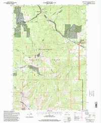 Download a high-resolution, GPS-compatible USGS topo map for Pipestone Pass, MT (1998 edition)
