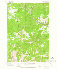 preview thumbnail of historical topo map of Silver Bow County, MT in 1963