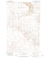 Download a high-resolution, GPS-compatible USGS topo map for Pleasant Prairie NE, MT (1977 edition)