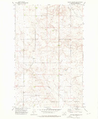 Download a high-resolution, GPS-compatible USGS topo map for Pleasant Prairie NW, MT (1976 edition)
