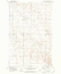 Download a high-resolution, GPS-compatible USGS topo map for Pleasant Prairie, MT (1976 edition)