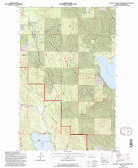Download a high-resolution, GPS-compatible USGS topo map for Pleasant Valley Mountain, MT (1998 edition)