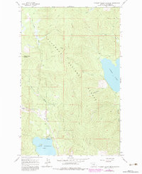 Download a high-resolution, GPS-compatible USGS topo map for Pleasant Valley Mountain, MT (1983 edition)