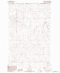 Download a high-resolution, GPS-compatible USGS topo map for Plentywood NW, MT (1983 edition)