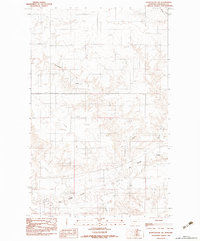 Download a high-resolution, GPS-compatible USGS topo map for Plentywood SW, MT (1983 edition)