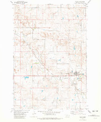Download a high-resolution, GPS-compatible USGS topo map for Plevna, MT (1981 edition)