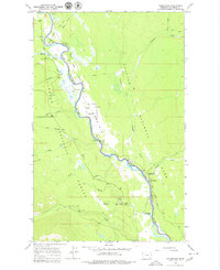 Download a high-resolution, GPS-compatible USGS topo map for Polebridge, MT (1979 edition)