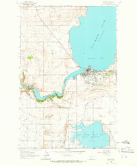 Download a high-resolution, GPS-compatible USGS topo map for Polson, MT (1966 edition)
