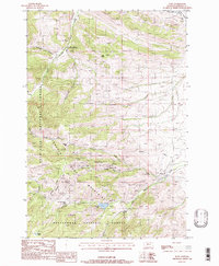 Download a high-resolution, GPS-compatible USGS topo map for Pony, MT (1988 edition)