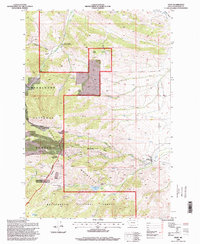 Download a high-resolution, GPS-compatible USGS topo map for Pony, MT (1998 edition)