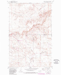 Download a high-resolution, GPS-compatible USGS topo map for Poplar Coulee, MT (1989 edition)