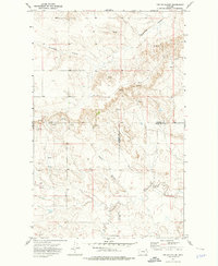 Download a high-resolution, GPS-compatible USGS topo map for Poplar Coulee, MT (1976 edition)
