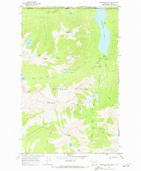 Download a high-resolution, GPS-compatible USGS topo map for Porcupine Ridge, MT (1972 edition)