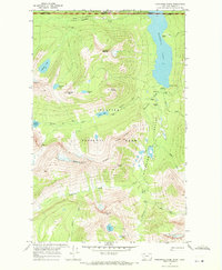 Download a high-resolution, GPS-compatible USGS topo map for Porcupine Ridge, MT (1971 edition)